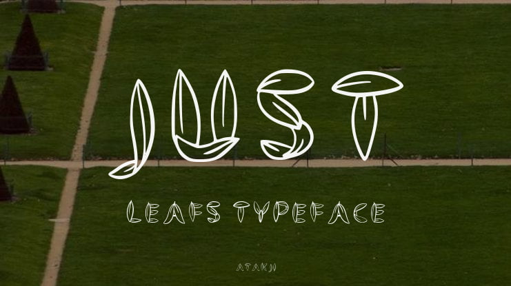 Just Leafs Font