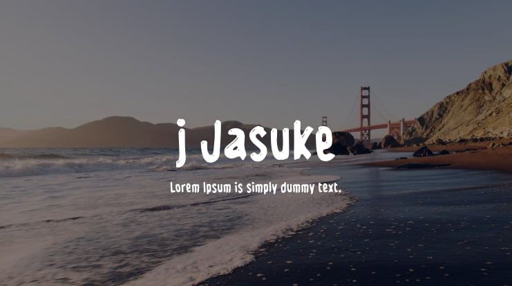 j Jasuke Font