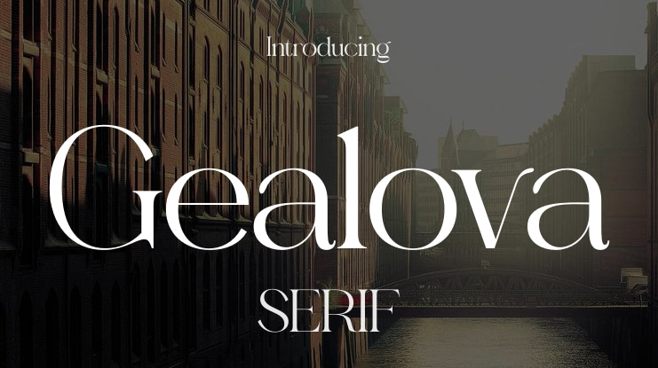 Gealova Font