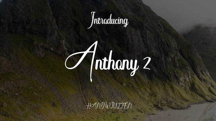 Anthony 2 Font Family