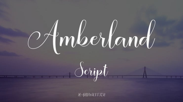 Amberland Script Font