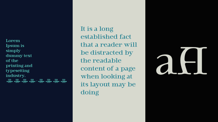 Magnirum Serif PERSONAL USE Font