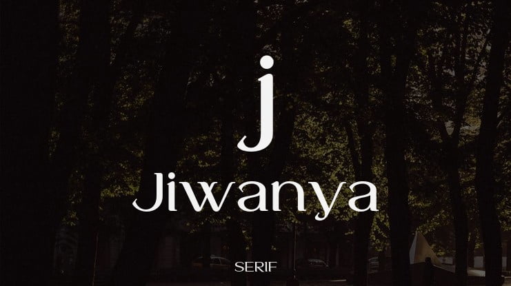 j Jiwanya Font