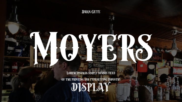 Moyers Font