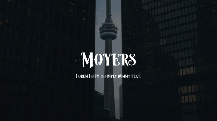 Moyers Font