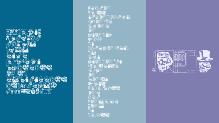 Vieraskirjan Peto Font