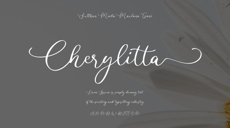 Cherylitta Font