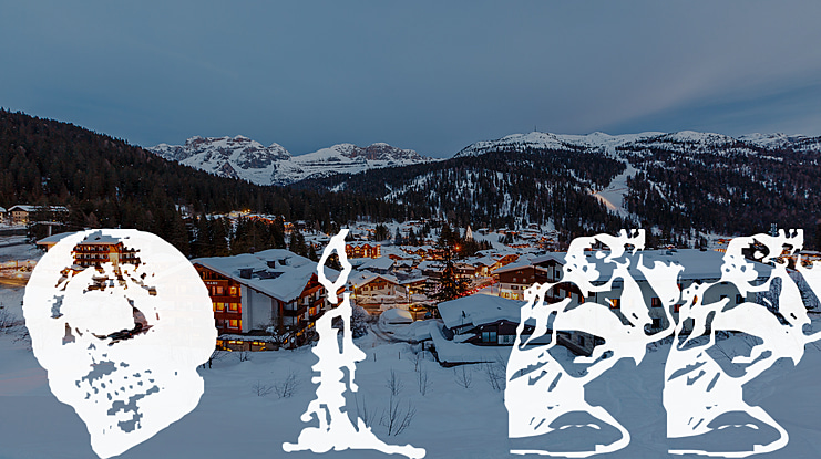 Horror Dingbats Eerie Edition Font