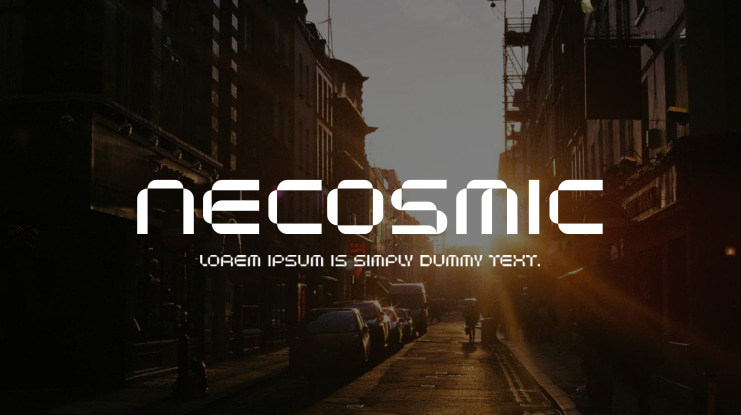Necosmic Font