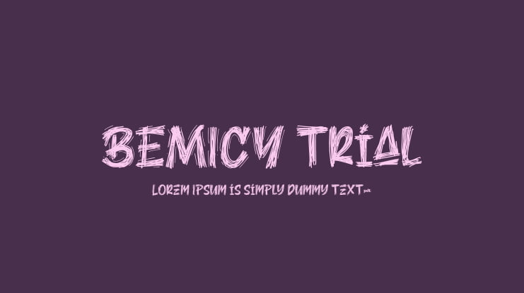 BEMICY trial Font