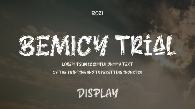 BEMICY trial Font