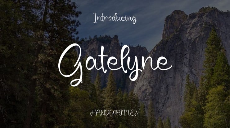 Gatelyne Font