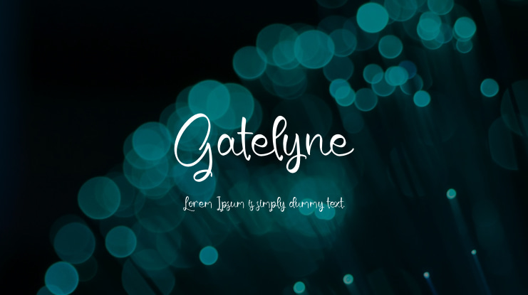 Gatelyne Font