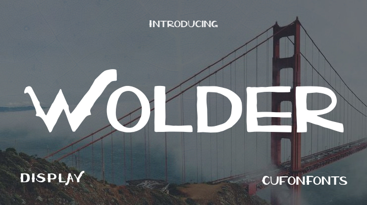 Wolder Font