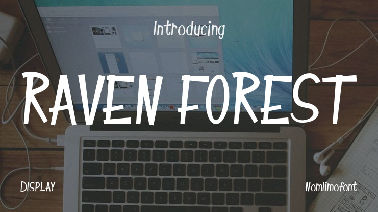 RAVEN FOREST Font