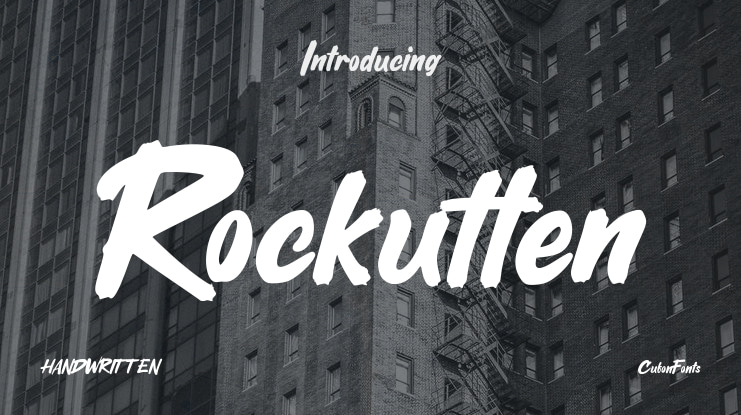 Rockutten Font
