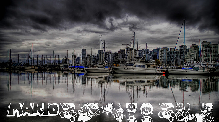 Mario and Luigi Font