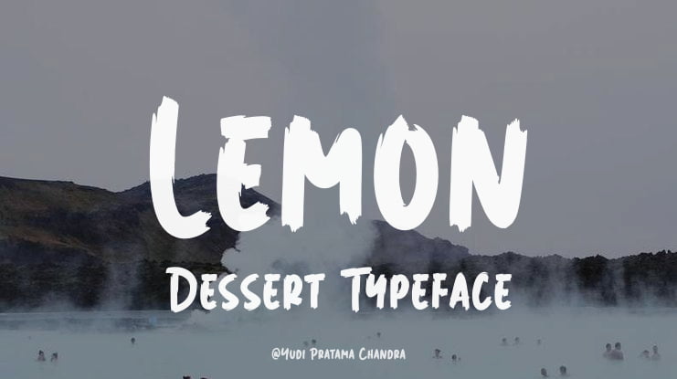Lemon Dessert Font