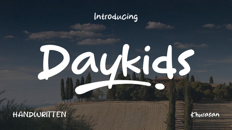 Daykids Font