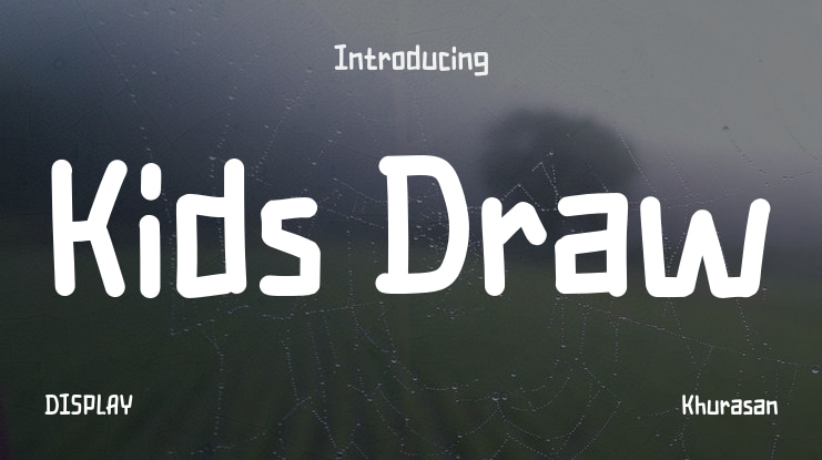 Kids Draw Font