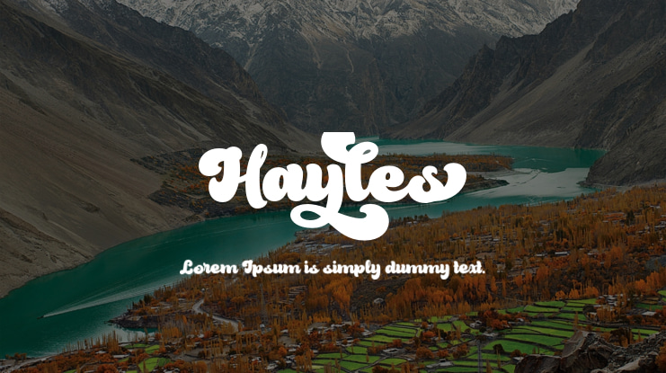 Hayles Font
