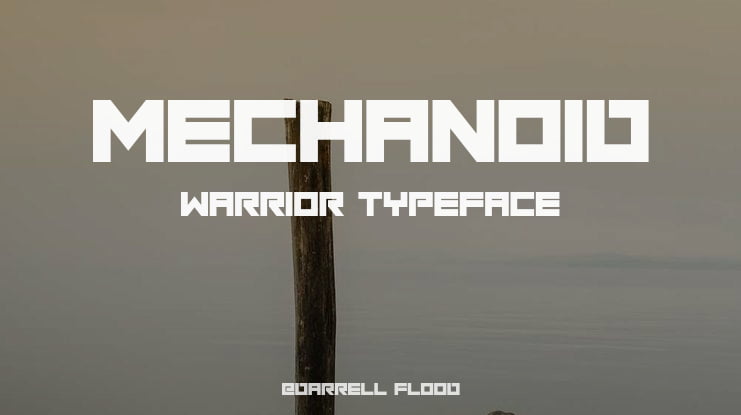 Mechanoid Warrior Font Family