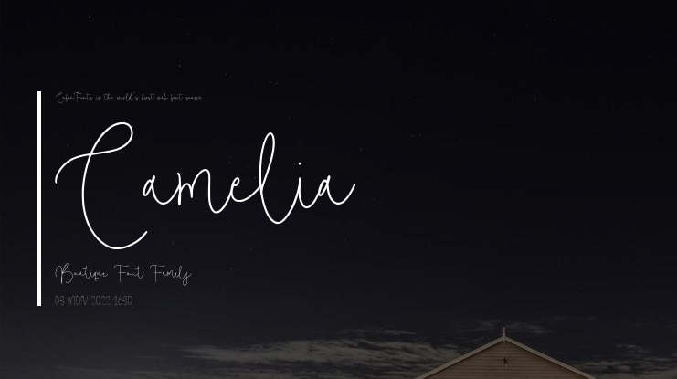 Camelia Boutique Font