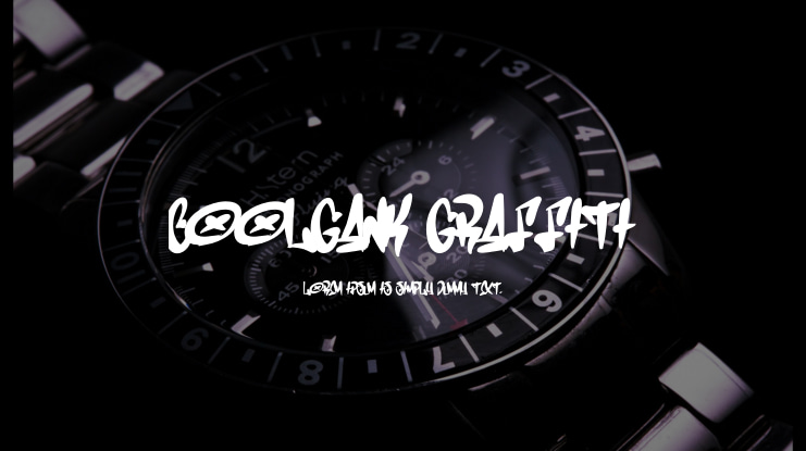 Coolgank Graffiti Font