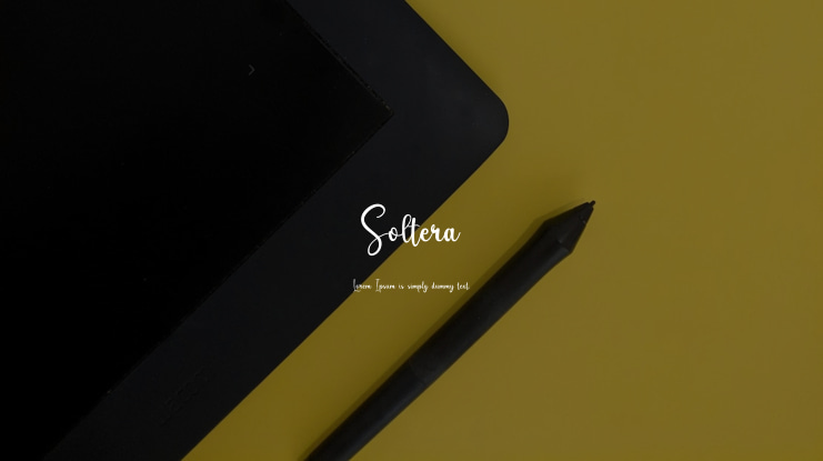 Soltera Font