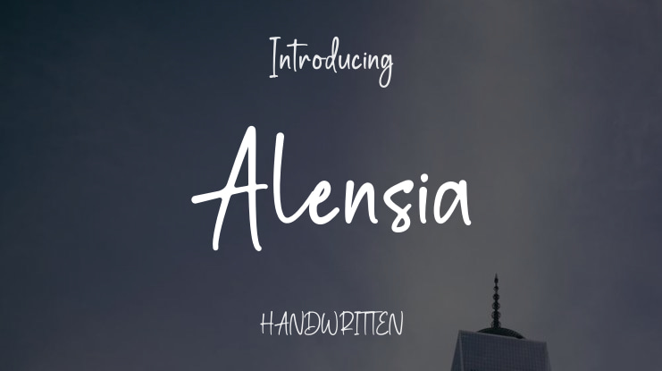 Alensia Font