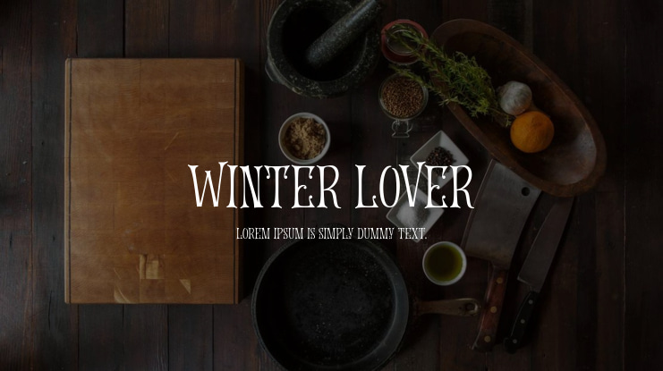 Winter Lover Font