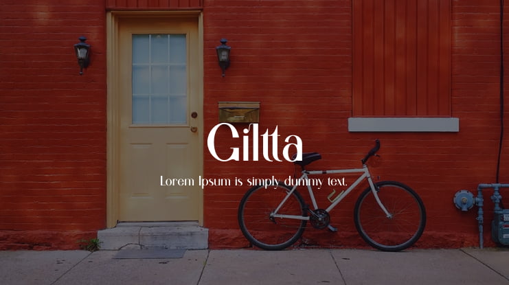 Giltta Font