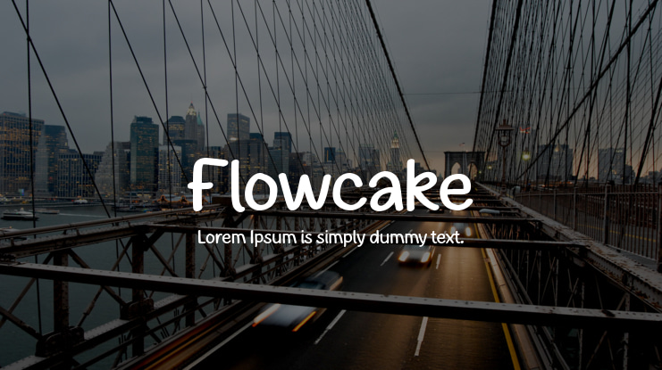 Flowcake Font