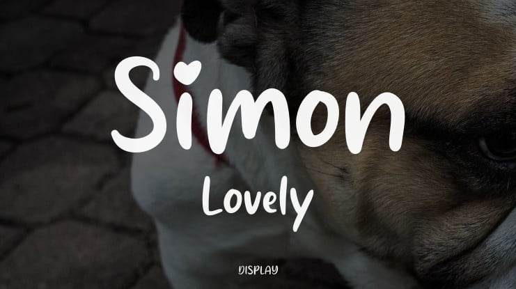 Simon Lovely Font