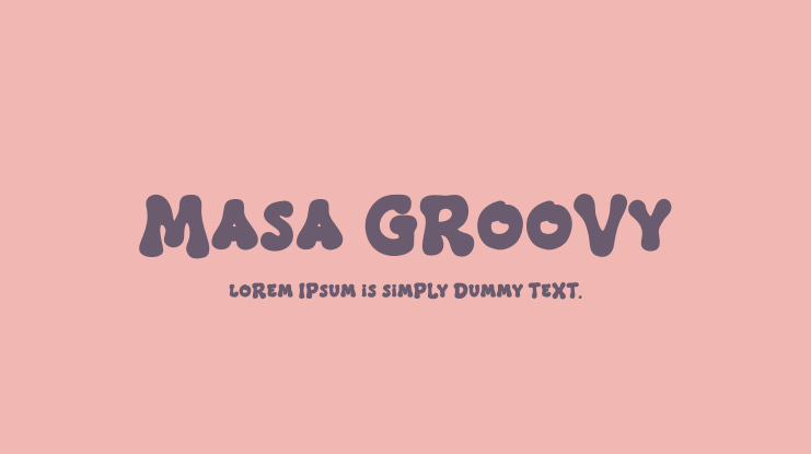 Masa Groovy Font