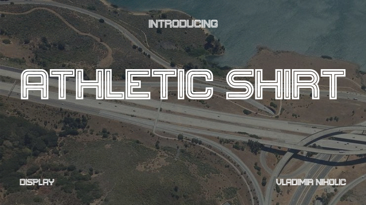 Athletic Shirt Font