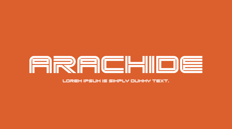 Arachide Font Family