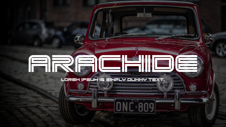 Arachide Font Family