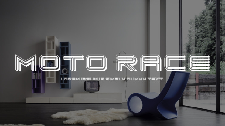 Moto Race Font