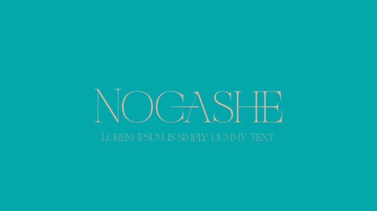 Nocashe Font