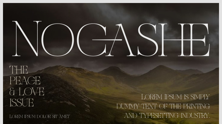 Nocashe Font