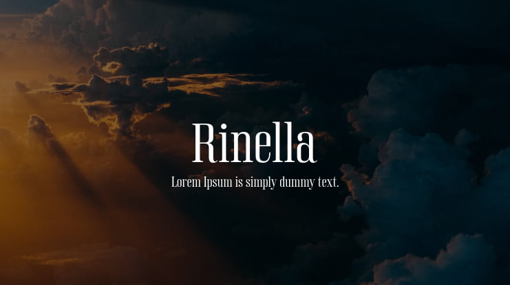 Rinella Font