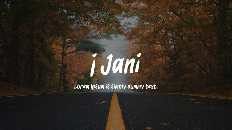 j Jani Font