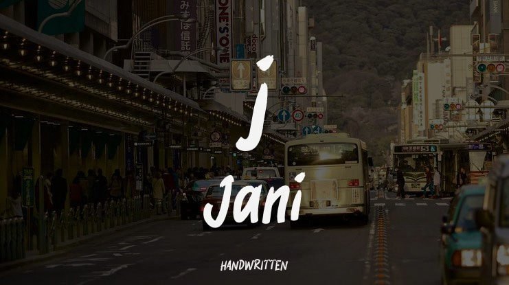 j Jani Font