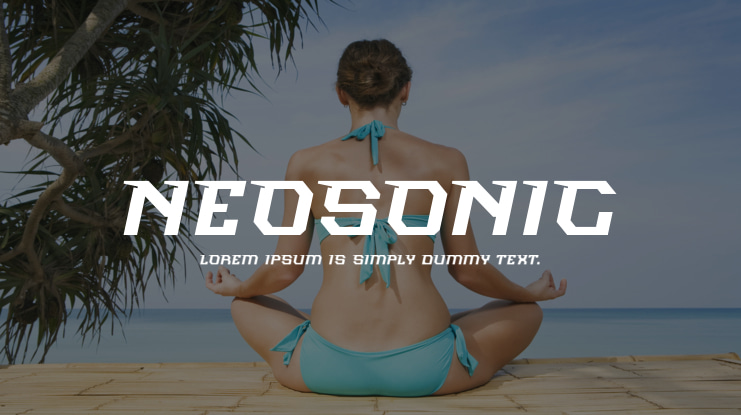 Neosonic Font