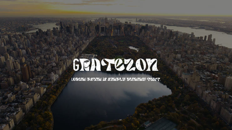Gratezon Font