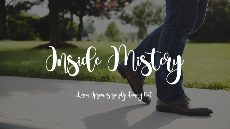 Inside Mistery Font