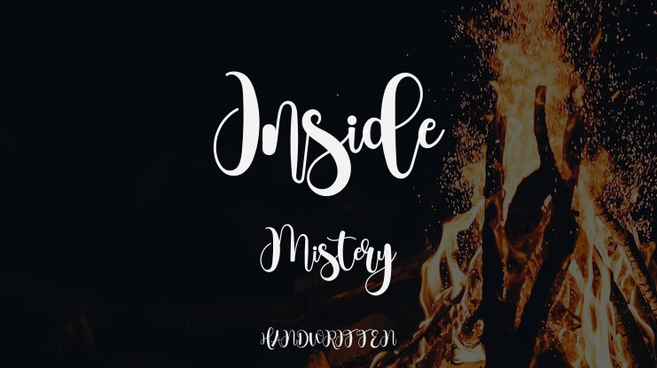 Inside Mistery Font