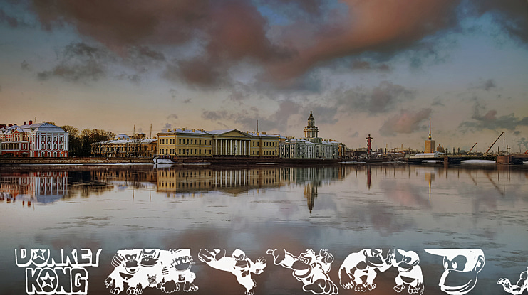 Donkey Kong World Font