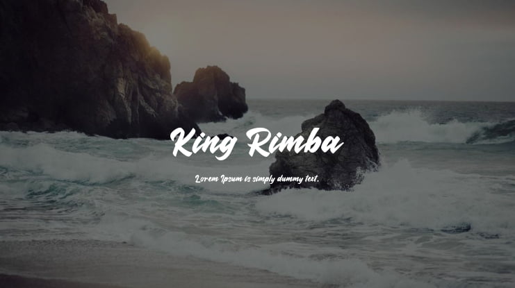 King Rimba Font